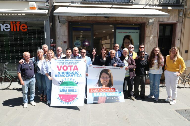 Viareggio Democratica per Sara Grilli Sindaca